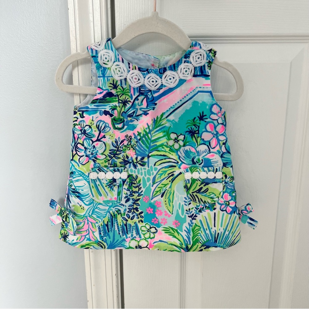 Lilly Pulitzer baby shift dress & matching bloomer set (3-6 month)